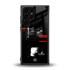 better future dark aesthetic back phone cover | glass case for samsung galaxy s24 ultra