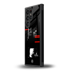 better future dark aesthetic back phone cover | glass case for samsung galaxy s24 ultra