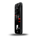 better future dark aesthetic back phone cover | glass case for samsung galaxy s23