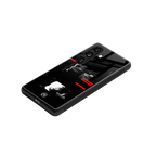 better future dark aesthetic back phone cover | glass case for samsung galaxy s25