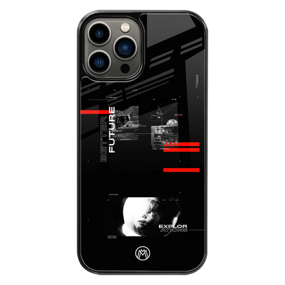 Premium Glass Back Mobile Phone Cover for iPhone, Samsung, OnePlus, Google Pixel, Redmi, Oppo, Vivo & Realme