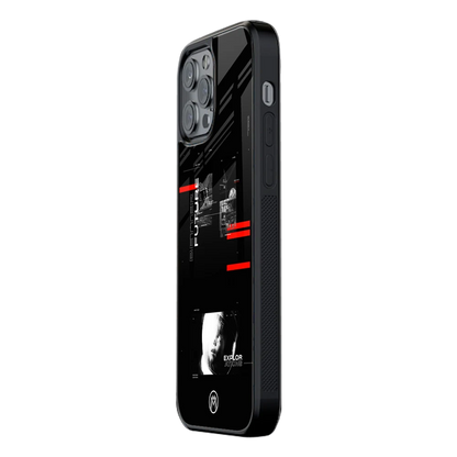 Slim Glass Back Phone Case for Multiple Brands – iPhone, Samsung, Redmi, OnePlus, Oppo, Vivo