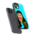 bhaad mein jao back phone cover | glass case for iphone 13 mini