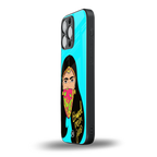 bhaad mein jao back phone cover | glass case for iphone 13 pro max