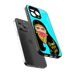 bhaad mein jao back phone cover | glass case for iphone 13 pro