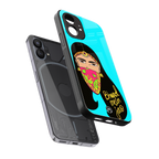 bhaad mein jao back phone cover | glass case for nothing phone 1