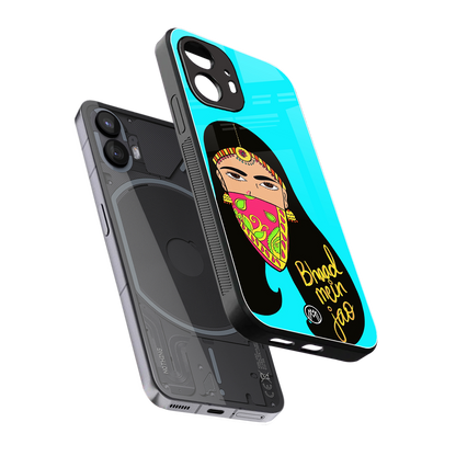 bhaad mein jao back phone cover | glass case for nothing phone 2