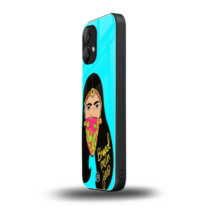 bhaad mein jao back phone cover | glass case for nothing phone 2