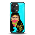 bhaad mein jao back phone cover | glass case for oneplus nord 3