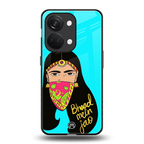 bhaad mein jao back phone cover | glass case for oneplus nord 3