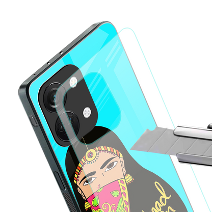 bhaad mein jao back phone cover | glass case for oneplus nord 3