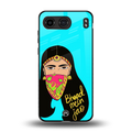 bhaad mein jao back phone cover | glass case for oneplus nord 4