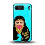 bhaad mein jao back phone cover | glass case for oneplus nord 4