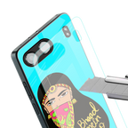 bhaad mein jao back phone cover | glass case for oneplus nord 4
