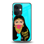bhaad mein jao back phone cover | glass case for oneplus nord ce 3