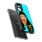 bhaad mein jao back phone cover | glass case for oneplus nord ce 3