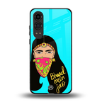 bhaad mein jao back phone cover | glass case for oneplus nord ce 4 lite
