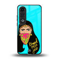 bhaad mein jao back phone cover | glass case for oneplus nord ce 4