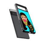 bhaad mein jao back phone cover | glass case for google pixel 6 pro
