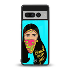 bhaad mein jao back phone cover | glass case for google pixel 7 pro