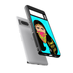 bhaad mein jao back phone cover | glass case for google pixel 7 pro
