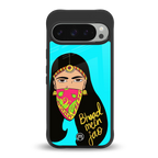 bhaad mein jao back phone cover | glass case for google pixel 9 pro