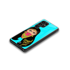 bhaad mein jao back phone cover | glass case for samsung galaxy s25 ultra