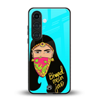 bhaad mein jao back phone cover | glass case for samsung galaxy s24 plus