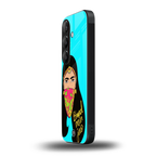 bhaad mein jao back phone cover | glass case for samsung galaxy s25