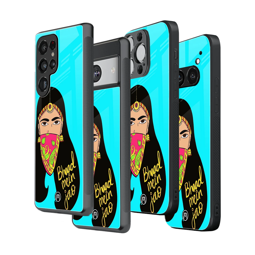 Stylish Glass Back Case for All Smartphones – iPhone, Samsung, OnePlus, Pixel, Redmi, Oppo, Vivo, Motorola