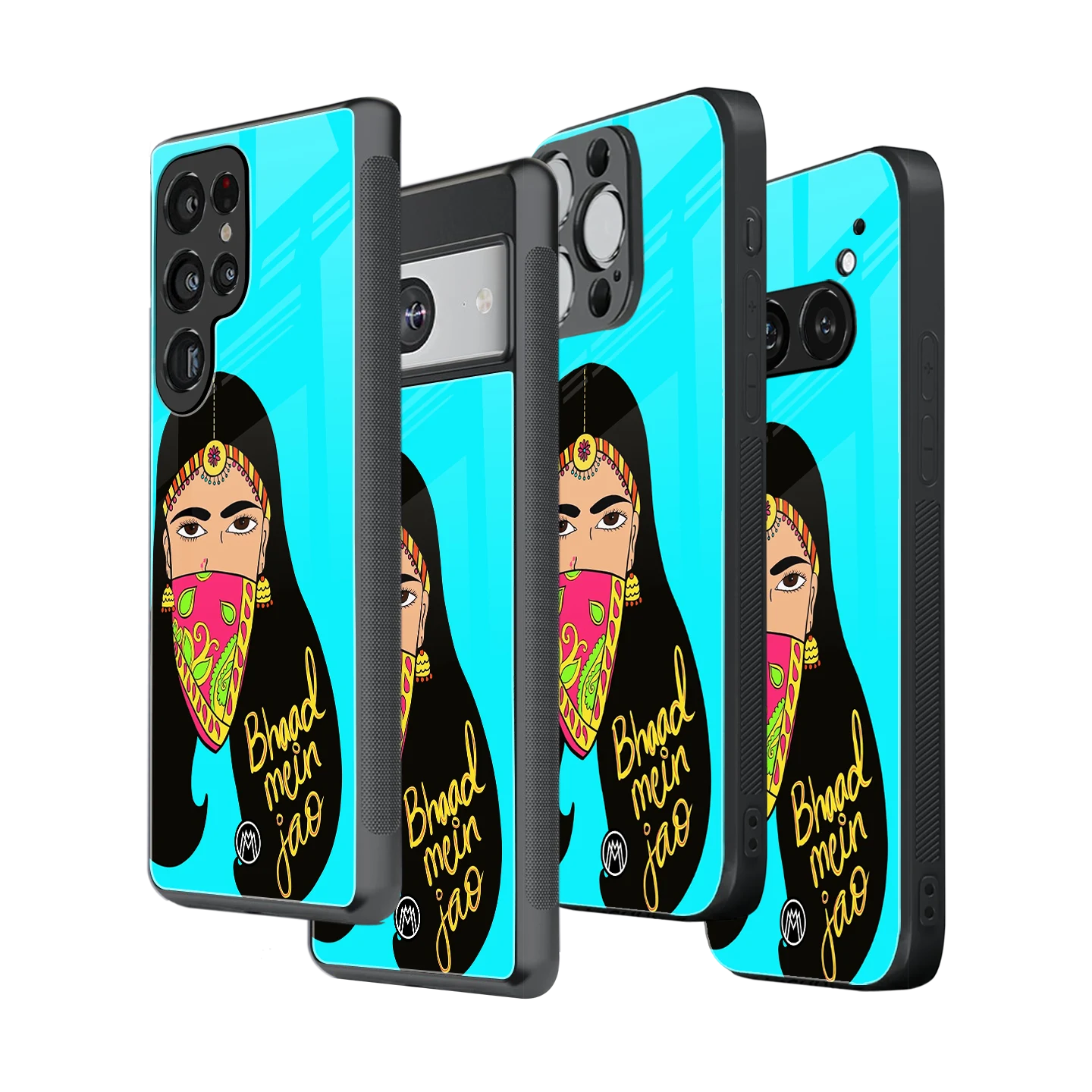 Stylish Glass Back Case for All Smartphones – iPhone, Samsung, OnePlus, Pixel, Redmi, Oppo, Vivo, Motorola