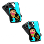 Trendy Glass Back Mobile Case for iPhone, Samsung, Redmi, OnePlus, Google Pixel, Motorola