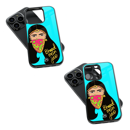 Trendy Glass Back Mobile Case for iPhone, Samsung, Redmi, OnePlus, Google Pixel, Motorola
