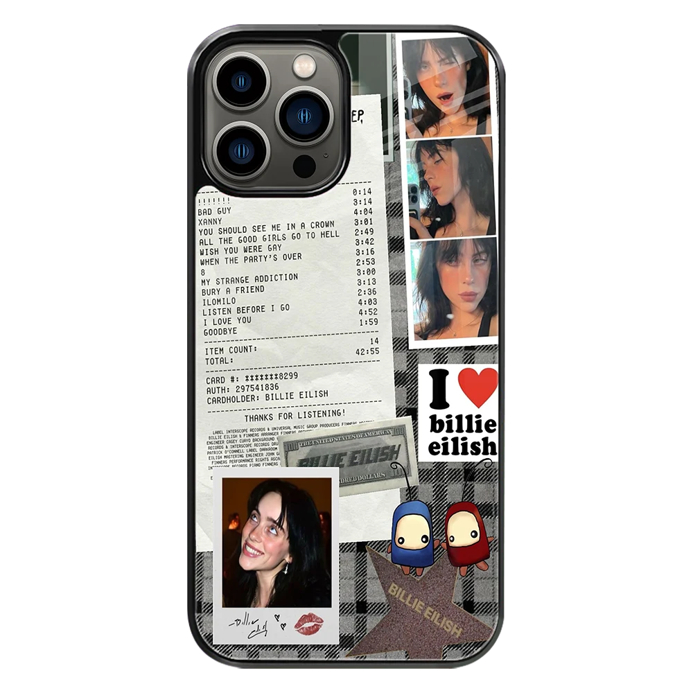 Premium Glass Back Mobile Phone Cover for iPhone, Samsung, OnePlus, Google Pixel, Redmi, Oppo, Vivo & Realme