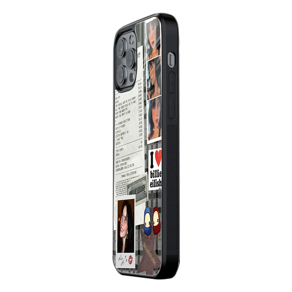 Slim Glass Back Phone Case for Multiple Brands iPhone, Samsung, Redmi, OnePlus, Oppo, Vivo