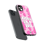 bitch i'm a cow back phone cover | glass case for iphone 15 plus
