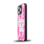 bitch i'm a cow back phone cover | glass case for iphone 15 pro