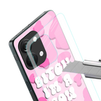 bitch i'm a cow back phone cover | glass case for oneplus nord 3