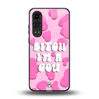 bitch i'm a cow back phone cover | glass case for oneplus nord ce 4 lite