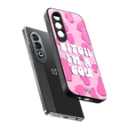 bitch i'm a cow back phone cover | glass case for oneplus nord ce 4