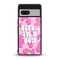 bitch i'm a cow back phone cover | glass case for Google Pixel 7