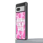 bitch i'm a cow back phone cover | glass case for Google Pixel 7