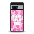 bitch i'm a cow back phone cover | glass case for Google Pixel 8