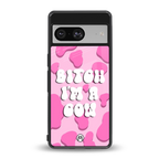 bitch i'm a cow back phone cover | glass case for Google Pixel 8