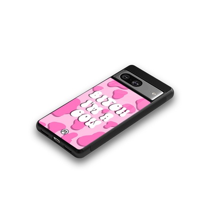 bitch i'm a cow back phone cover | glass case for Google Pixel 8