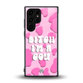 bitch i'm a cow back phone cover | glass case for samsung galaxy s24 ultra