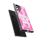 bitch i'm a cow back phone cover | glass case for samsung galaxy s24 ultra