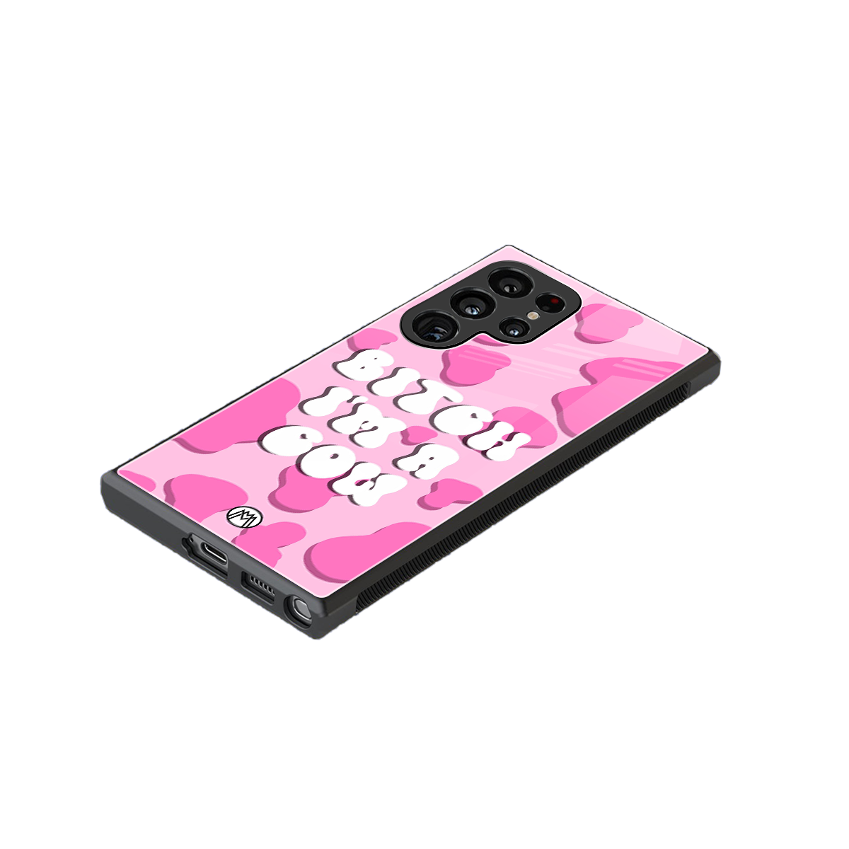 bitch i'm a cow back phone cover | glass case for samsung galaxy s24 ultra