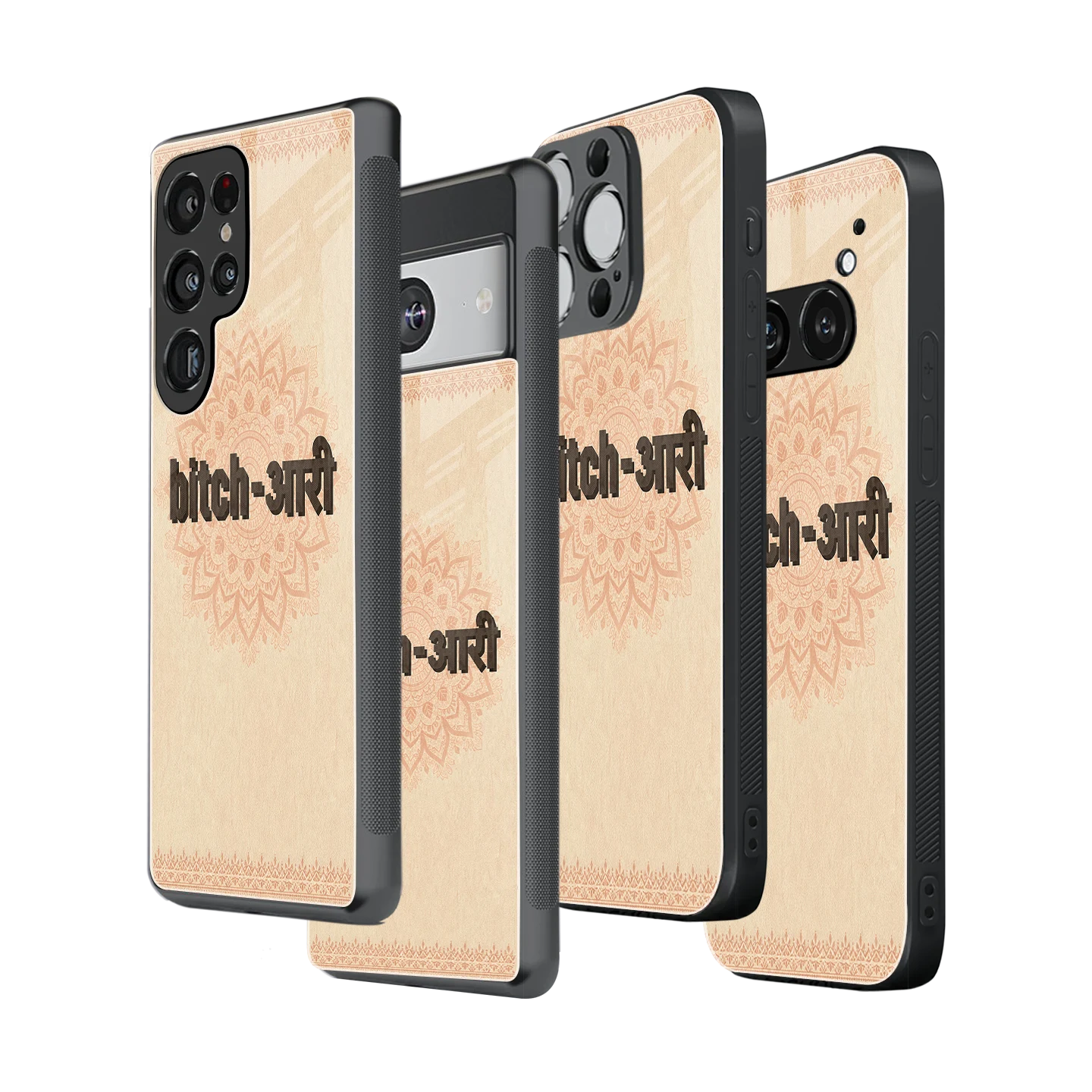 Stylish Glass Back Case for All Smartphones iPhone, Samsung, OnePlus, Pixel, Redmi, Oppo, Vivo, Motorola