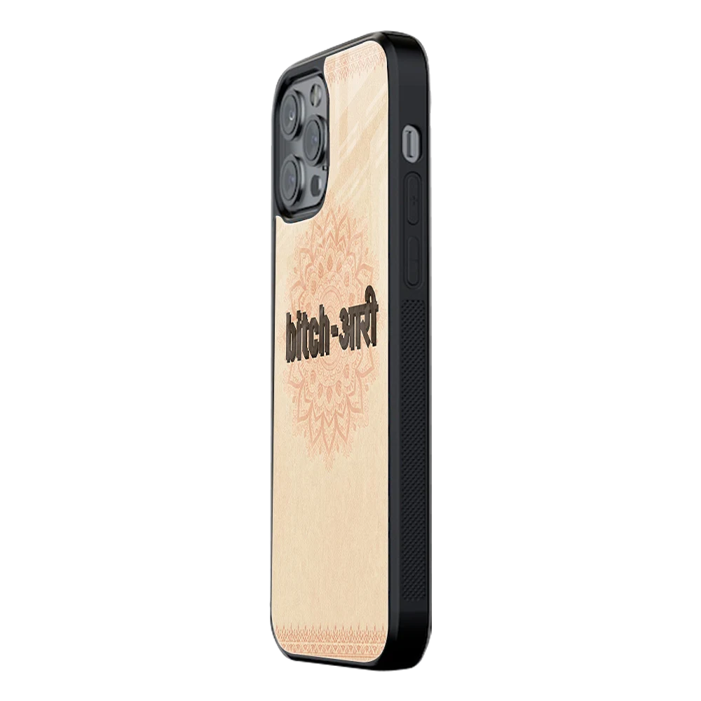 Slim Glass Back Phone Case for Multiple Brands iPhone, Samsung, Redmi, OnePlus, Oppo, Vivo